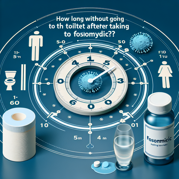 Fosfomycin: wie lange nicht auf Toilette?