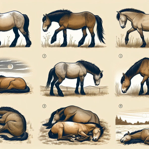 Wie schlafen Pferde?