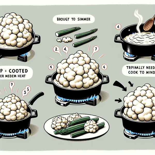 Wie lange muss Blumenkohl kochen?