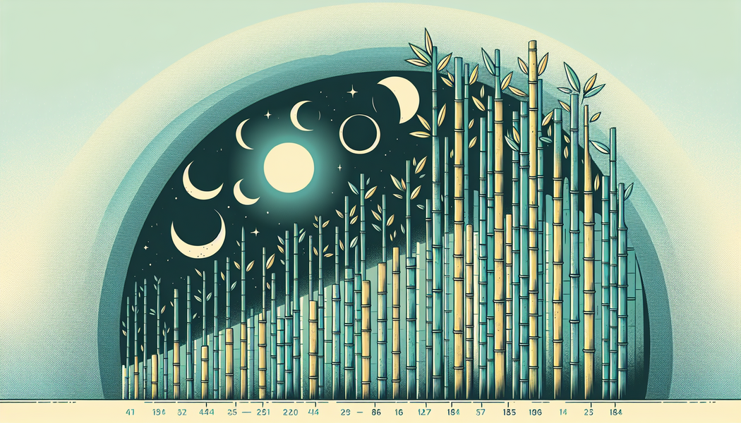 Jahreszeitliche Wachstumsphasen - Wie schnell wächst Bambus?