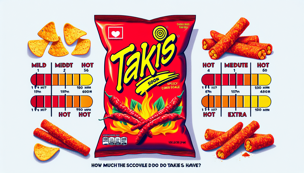 Wie viel Scoville haben Takis?