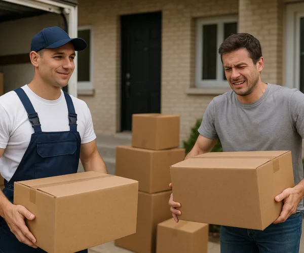 Umzugsfirma vs. Hobbyhelfer