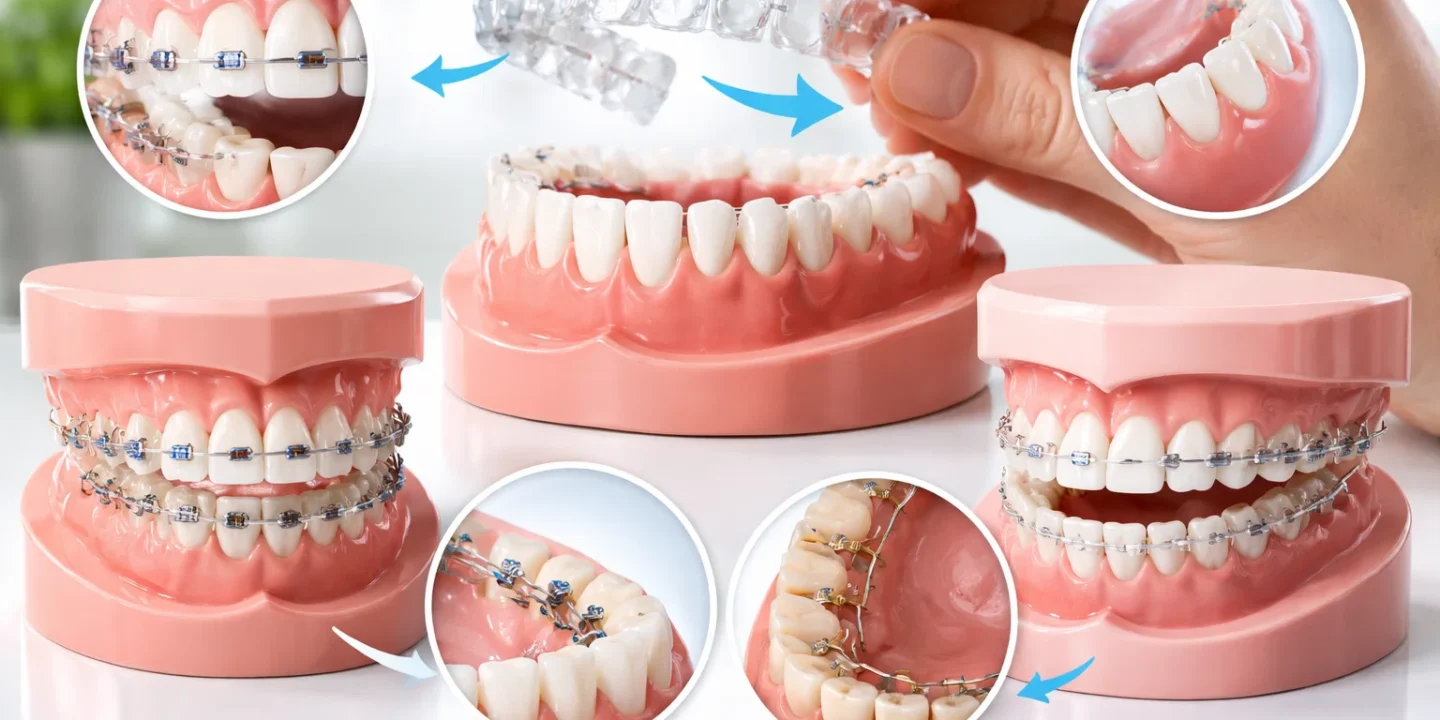 Zahnspangenmodelle erklärt